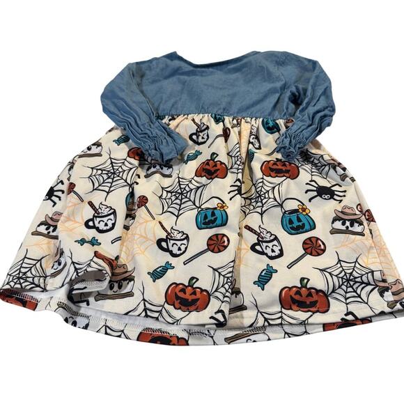 Shea Baby Toddler Girl 3T Halloween Dress Body 100% Cotton - Picture 2 of 5